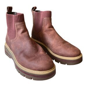 Timberland Boots Womens Cervinia Valley Ortholite Chelsea Ankle ReBOTL Size 9